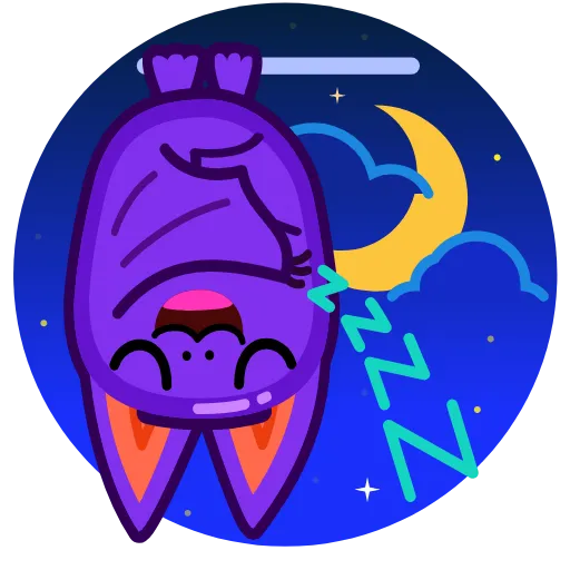 😴 Стикер «Batty Boo» для Telegram