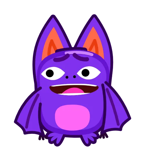 😃 Стикер «Batty Boo» для Telegram