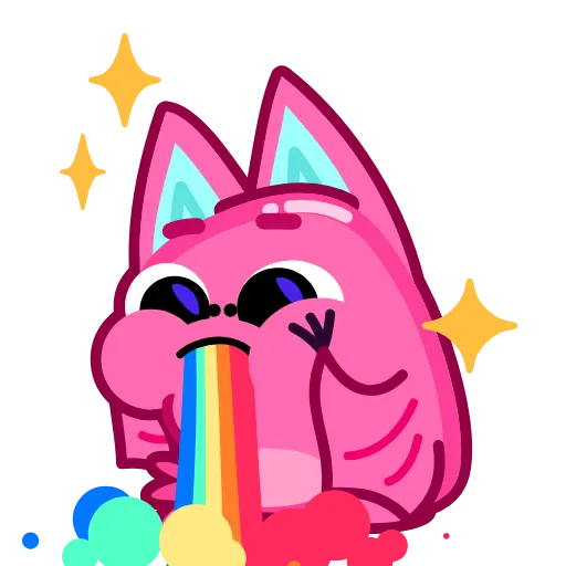 🤢 Стикер «Batty Boo» для Telegram
