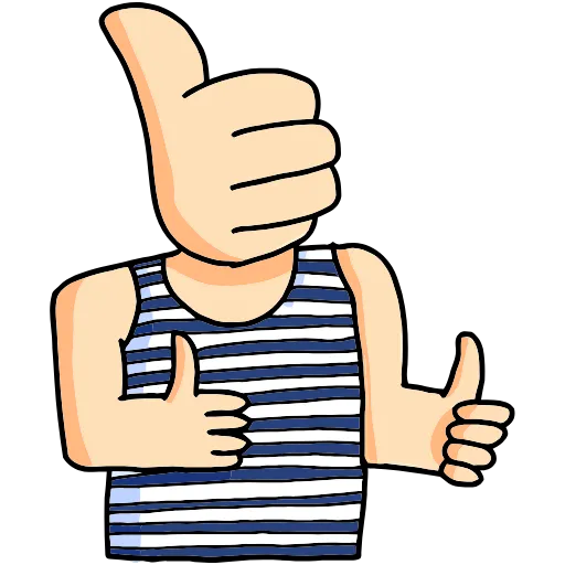 👍 Эмодзи «Батёк» для Telegram