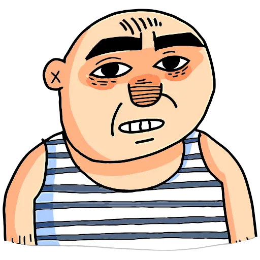 😬 Эмодзи «Батёк» для Telegram
