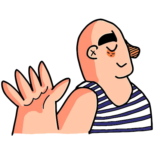 👋 Эмодзи «Батёк» для Telegram