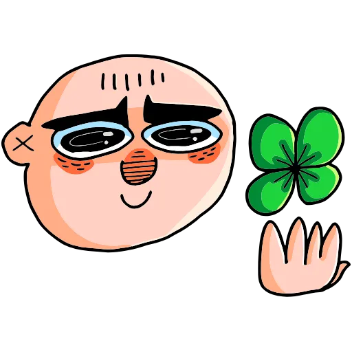 🍀 Эмодзи «Батёк» для Telegram
