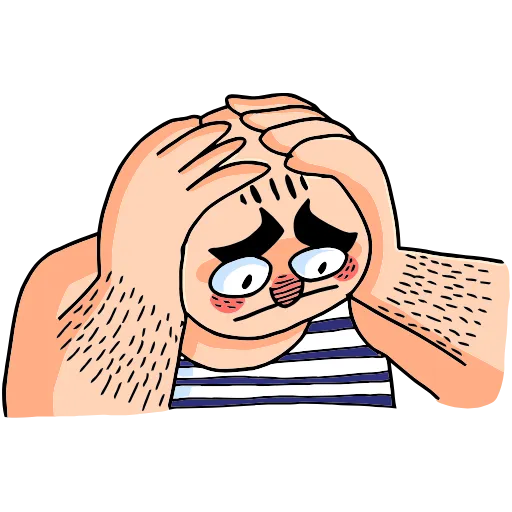 😰 Эмодзи «Батёк» для Telegram