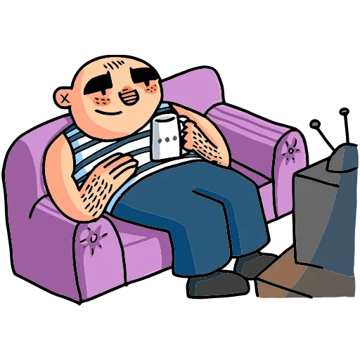 📺 Эмодзи «Батёк» для Telegram