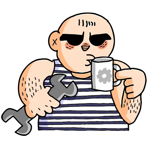 🔧 Эмодзи «Батёк» для Telegram