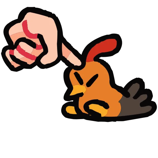 🐓 Эмодзи «Набор эмоджи с Кури БокБок из ВК в качестве» для Telegram