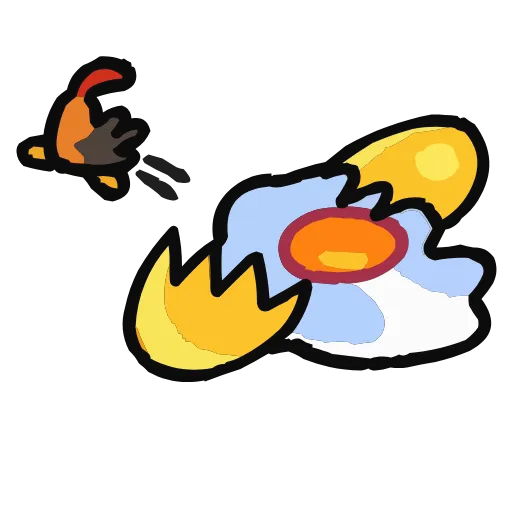 🐓 Эмодзи «Набор эмоджи с Кури БокБок из ВК в качестве» для Telegram