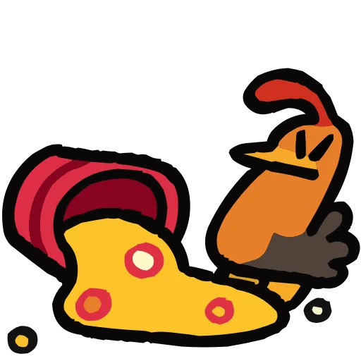 🐓 Эмодзи «Набор эмоджи с Кури БокБок из ВК в качестве» для Telegram