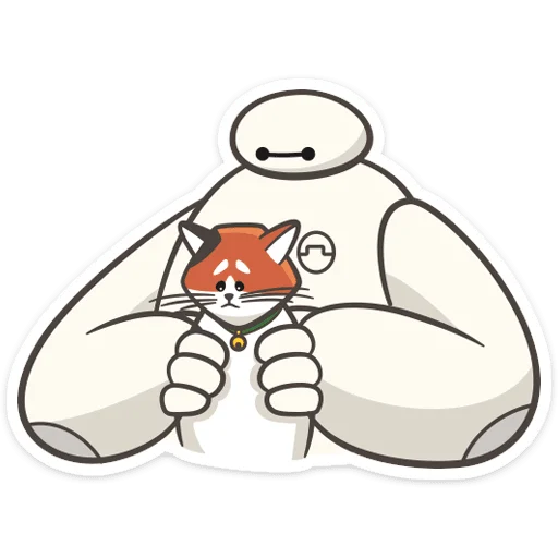 🤗 Стикер «Бэймакс» для Telegram