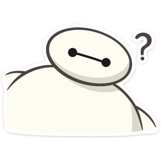🤔 Стикер «Бэймакс» для Telegram