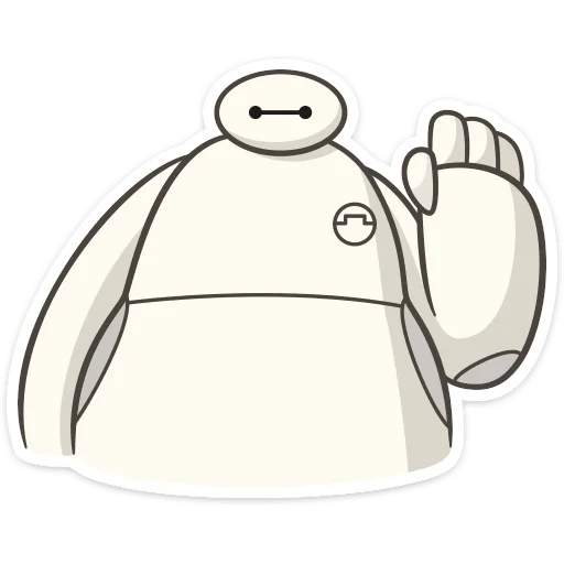 👋 Стикер «Бэймакс» для Telegram