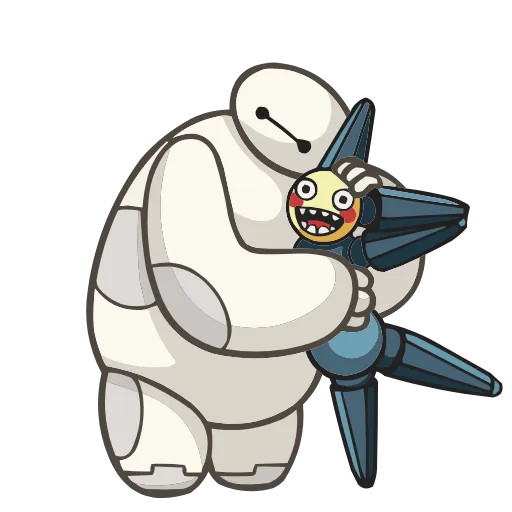 🫂 Эмодзи «Бэймакс» для Telegram