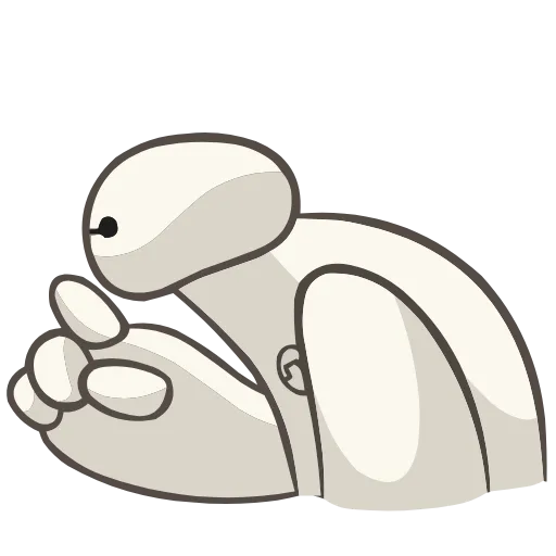 🤫 Эмодзи «Бэймакс» для Telegram