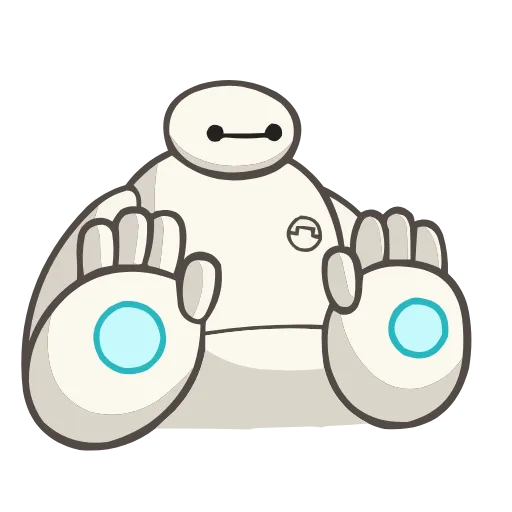 🙅‍♂️ Эмодзи «Бэймакс» для Telegram