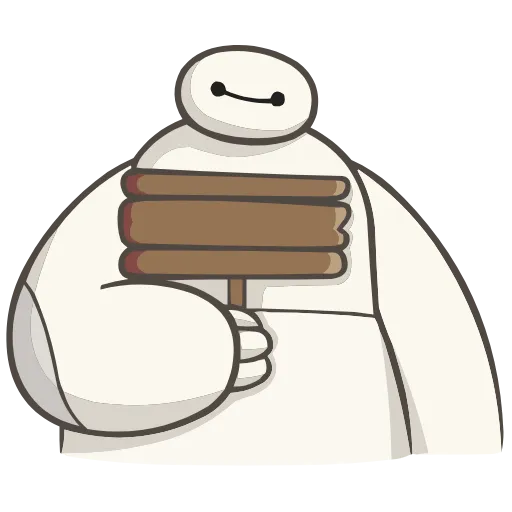 🪧 Эмодзи «Бэймакс» для Telegram