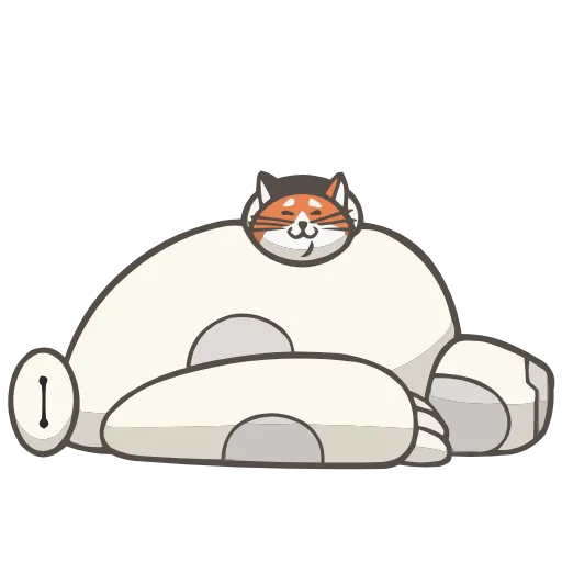 😌 Эмодзи «Бэймакс» для Telegram