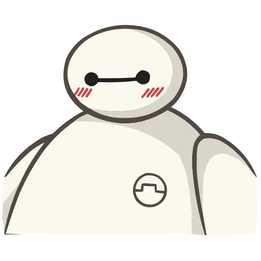 ☺️ Эмодзи «Бэймакс» для Telegram