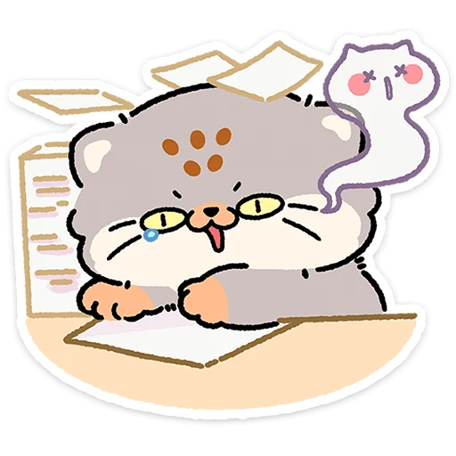 😼 Стикер «Баюн» для Telegram