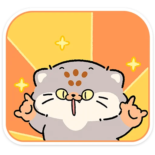 😼 Стикер «Баюн» для Telegram