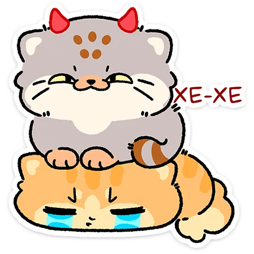 😼 Стикер «Баюн» для Telegram