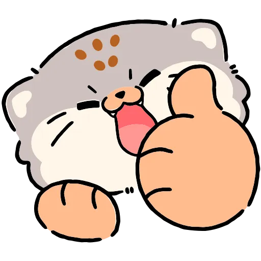 👍 Эмодзи «Баюн» для Telegram