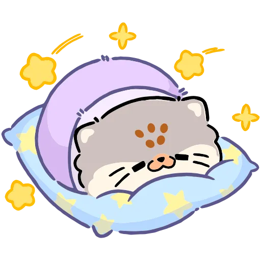 😴 Эмодзи «Баюн» для Telegram