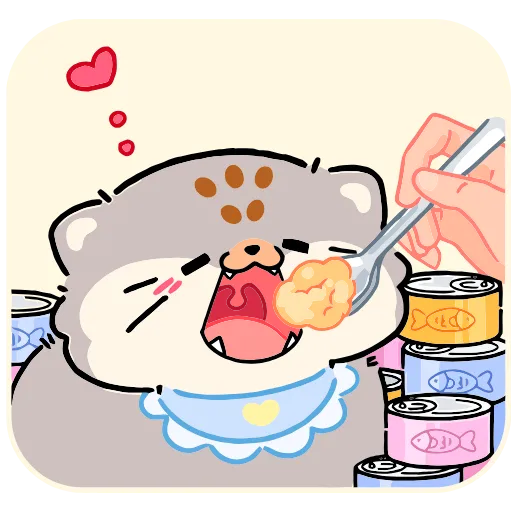 🍽 Эмодзи «Баюн» для Telegram