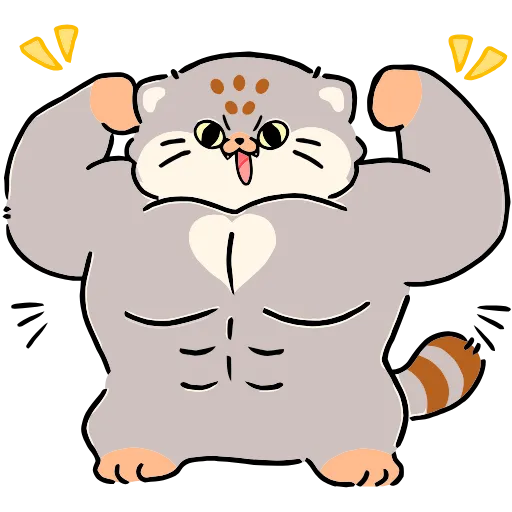 💪 Эмодзи «Баюн» для Telegram