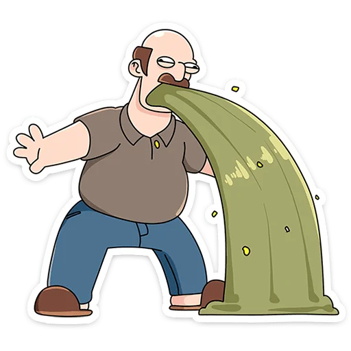 Стикер «Базовый Батя» для Telegram