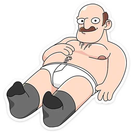 🤤 Стикер «Базовый Батя без надписей» для Telegram