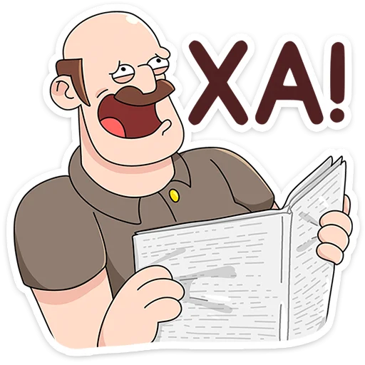 Стикер «Базовый Батя Плюс» для Telegram