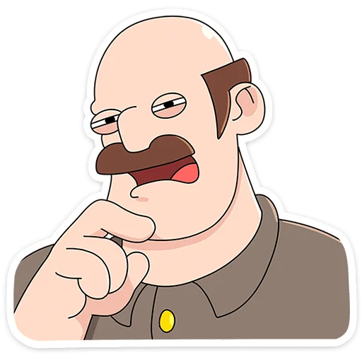 Стикер «Базовый Батя Плюс» для Telegram