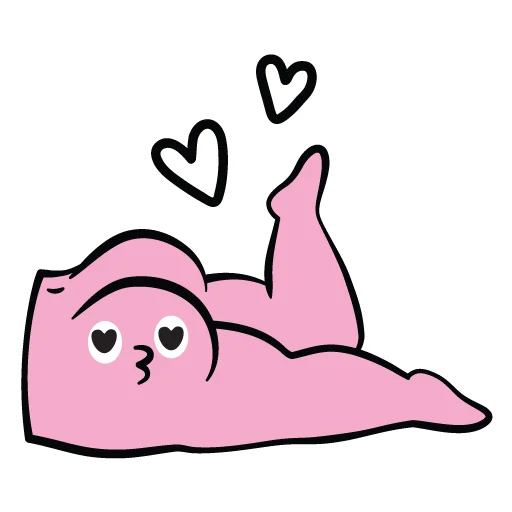 😍 Стикер «Bbbbbbbbutt» для Telegram