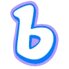 💯 Эмодзи «Буквы в стиле граффити» для Telegram