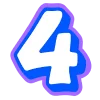 3️⃣ Эмодзи «Буквы в стиле граффити» для Telegram