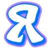 💯 Эмодзи «Буквы в стиле граффити» для Telegram