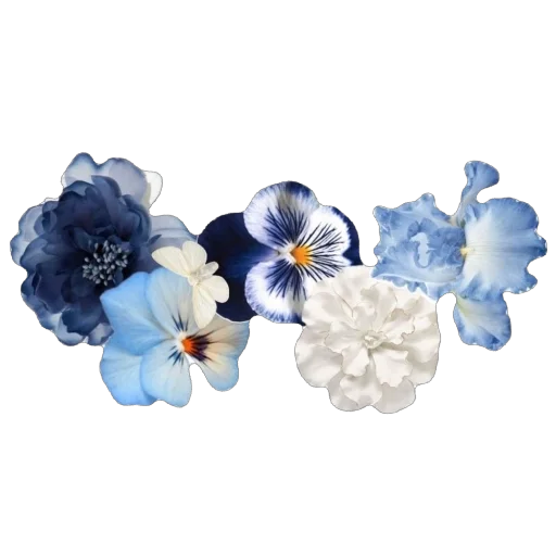 🫥 Стикер «Blue World» для Telegram