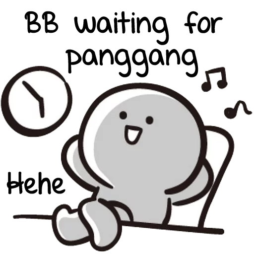 🕦 Стикер «B-ENG» для Telegram