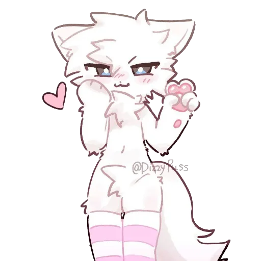 ❤ Стикер «Boykisser UwU» для Telegram