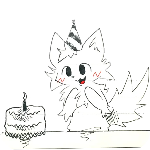 🎂 Стикер «Boykisser UwU» для Telegram