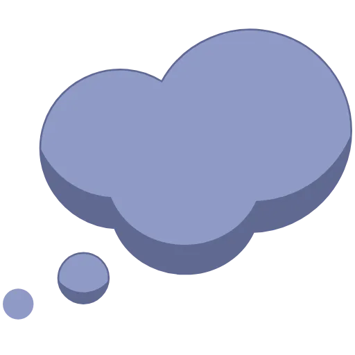 💭 Эмодзи «Фиолетовые векторные буквы и иконки» для Telegram
