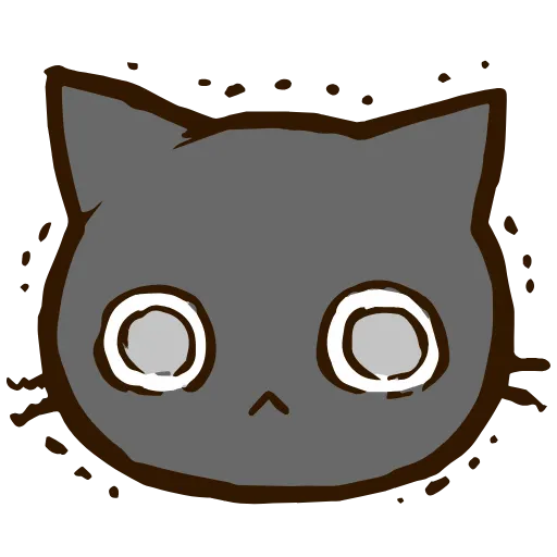 😳 Эмодзи «Black Cat» для Telegram