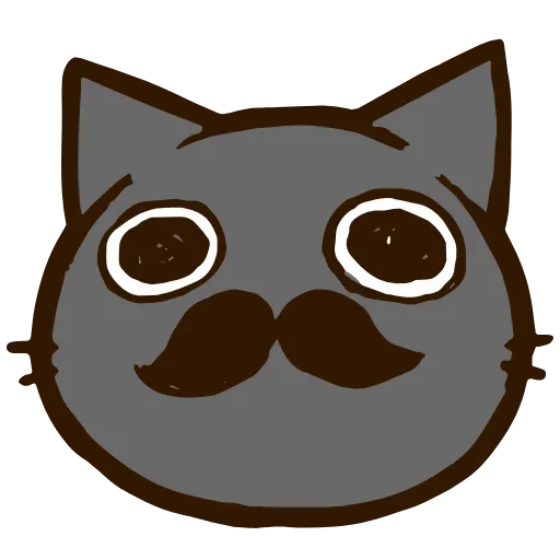 🥸 Эмодзи «Black Cat» для Telegram
