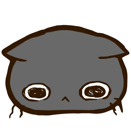 😒 Эмодзи «Black Cat» для Telegram