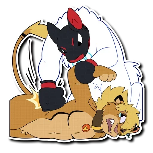 🥳 Стикер «Bdsm style» для Telegram