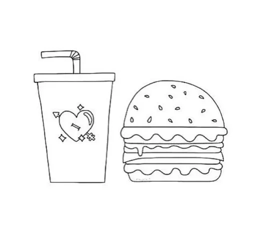 🍔 Стикер «Будь нормальным» для Telegram
