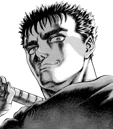 😉 Стикер «Berserk - Берсерк» для Telegram