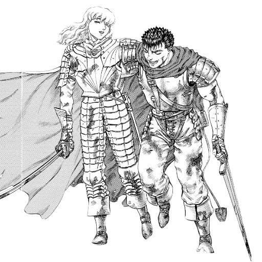 😿 Стикер «Berserk - Берсерк» для Telegram