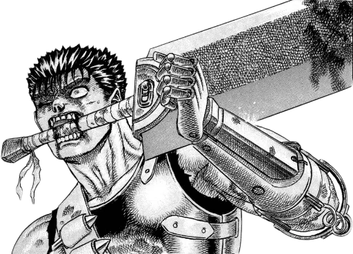 🤬 Стикер «Berserk - Берсерк» для Telegram